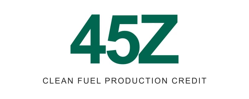 45Z Clean Fuel Production Credit wordmark