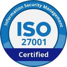ISO 27001 certified